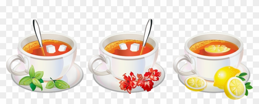 Tea Lemon Mint Black Tea Herbal Tea Sugar Drink - Cup Clipart #5015752