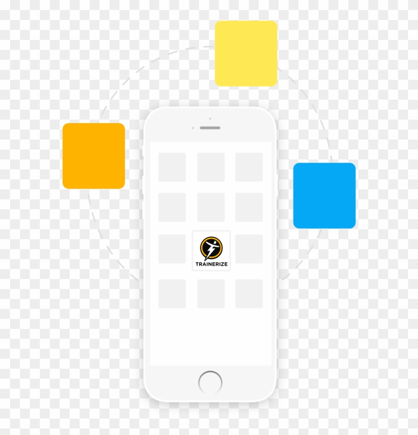 Trainerize Custom Branded App For Fitness Businesses - Illustration Clipart