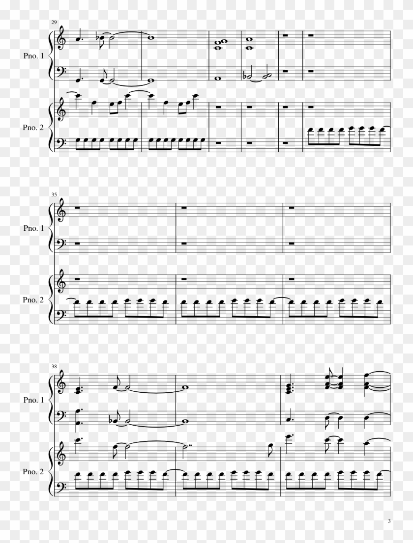Technicolor Sheet Music Composed By Madeon Arr - Piano Clipart #5016213