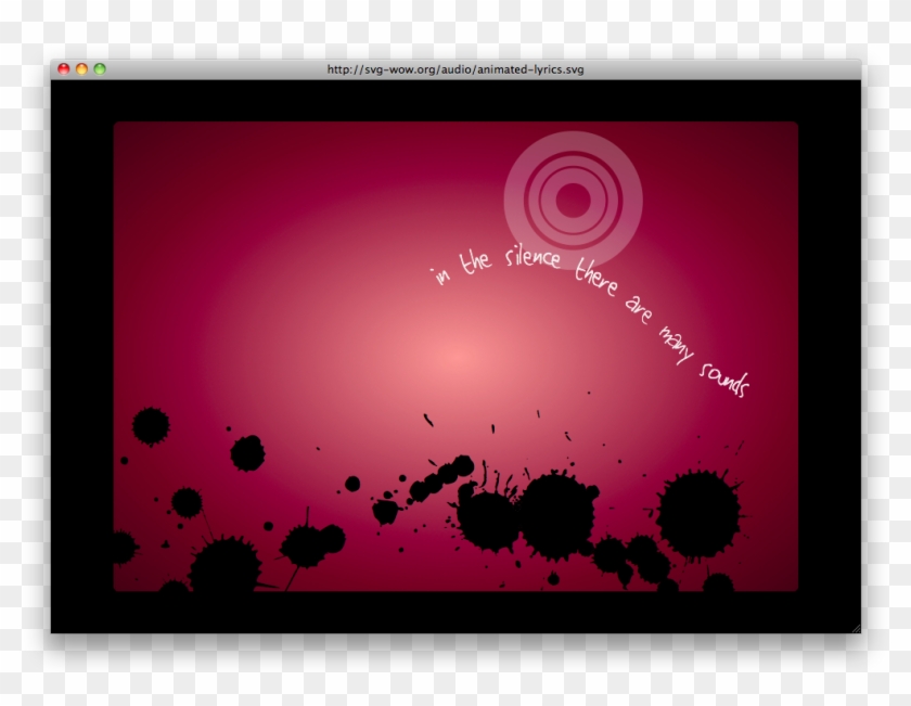 I - Lyric Visualizer Clipart