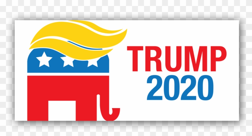 Trump 2020 Apparel - Trump 2020 Bumper Sticker Clipart #5016346