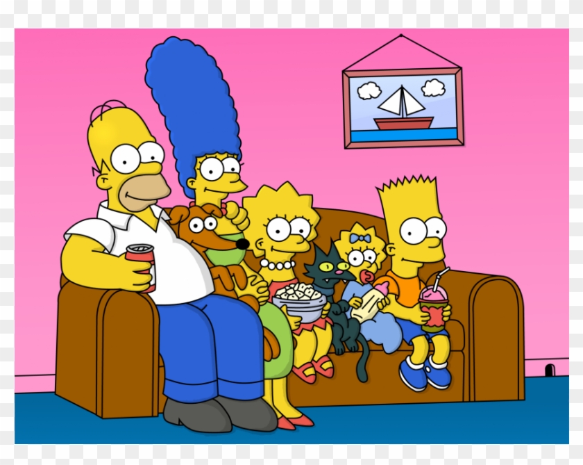 Los Simpson Le Rindieron Un Homenaje A Las Víctimas - Famous Families On Tv Cartoons Clipart #5016409