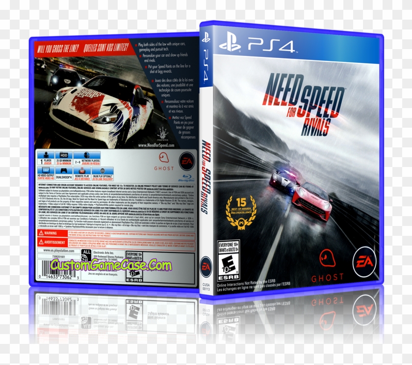 Need For Speed Rivals - Need For Speed Ps4 Cd Clipart #5016524