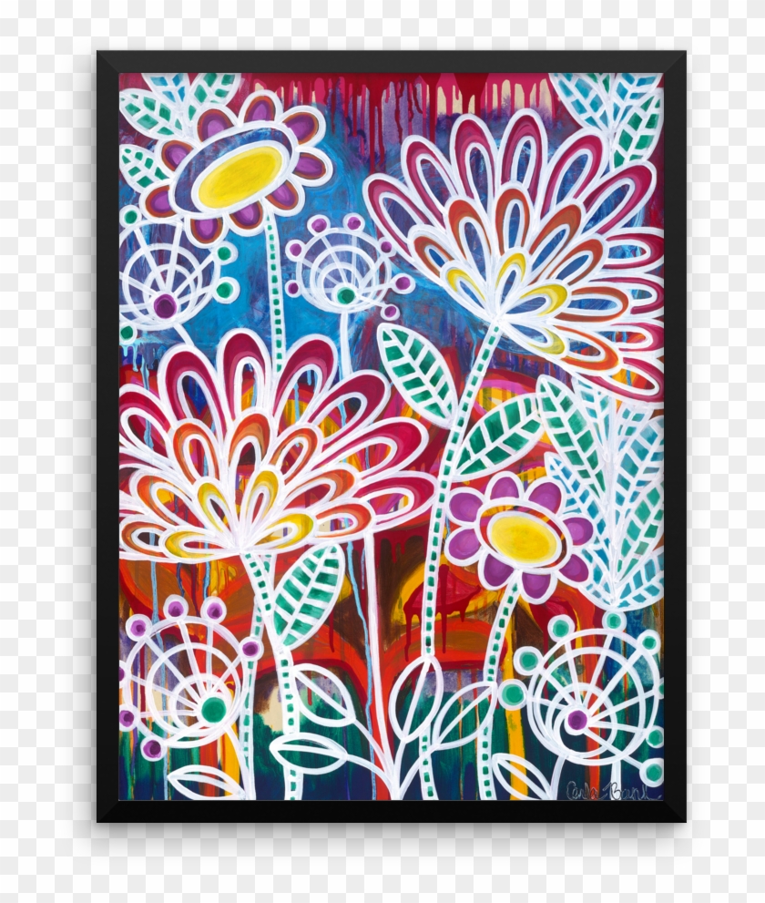 "technicolor Dream" Print On Paper Or Frame Carla Bank - Motif Clipart