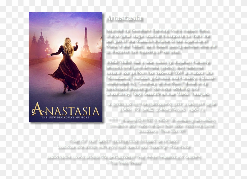 Anastasia Inspired By Twentieth Century Fox's Classic - Anastasia The Musical Austin Clipart #5016906