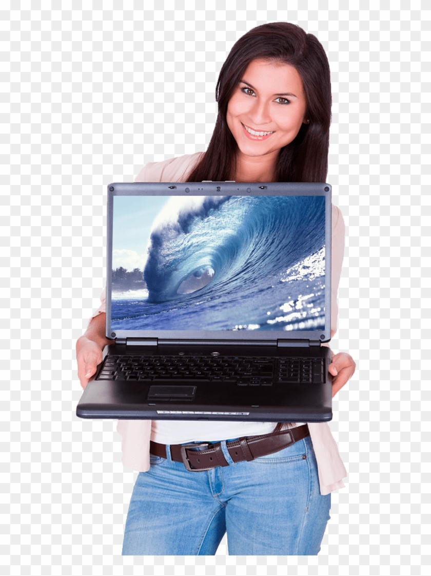 I Will Your Individual Logo In My Computer - Cable Television Clipart