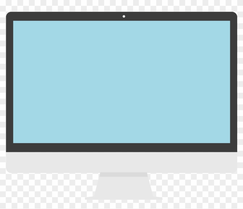 My Computer - Led-backlit Lcd Display Clipart #5017068