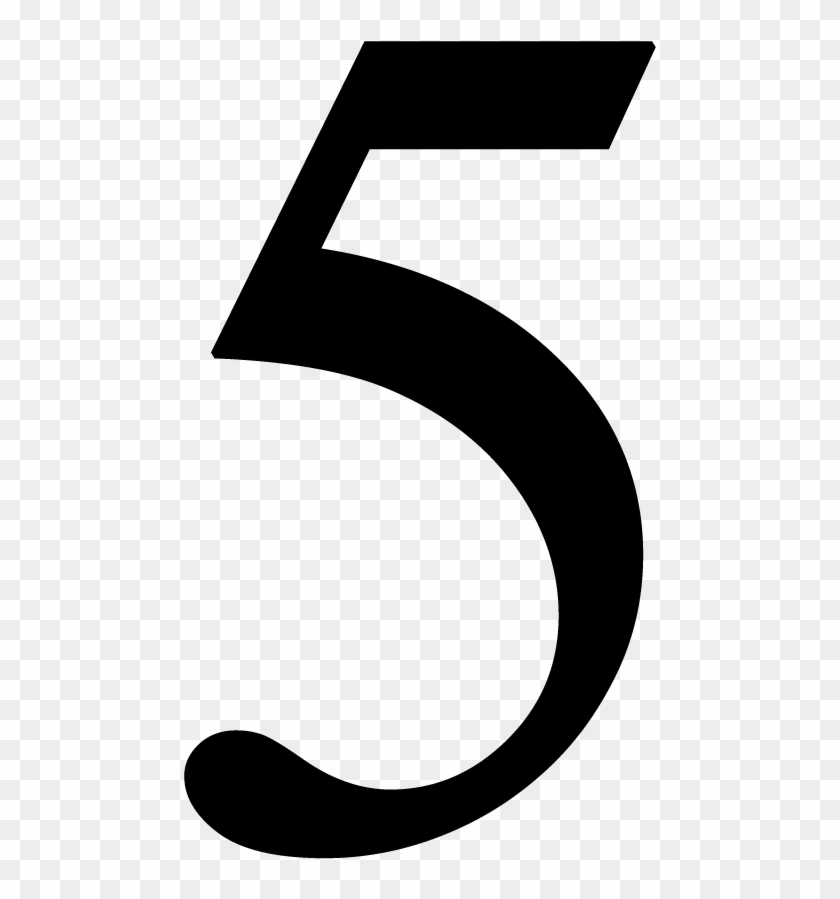 Number 5 Png - Number 5 Times New Roman Clipart