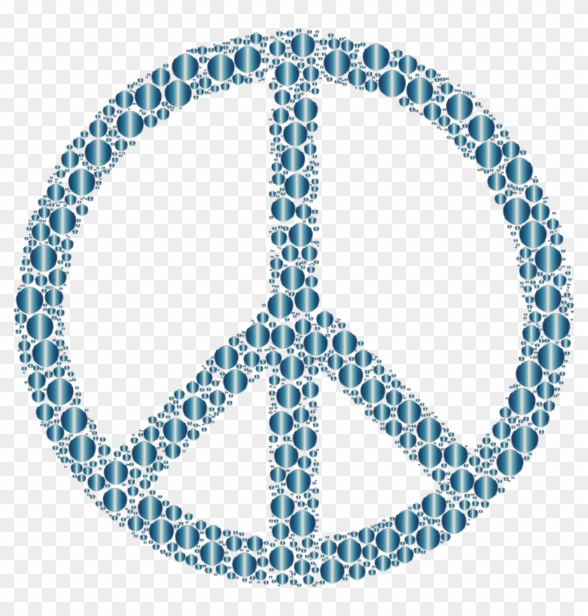 Big Image - Peace Sign Without Background Clipart #5017606