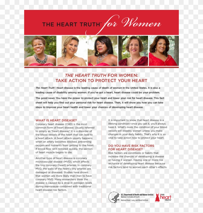 The Heart Truth For Women - Heart Truth Clipart