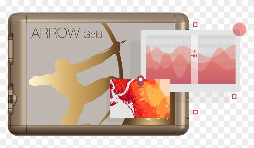 Eos Designs And Manufactures The Arrow Series™ Gnss - Eos Arrow Gold Clipart