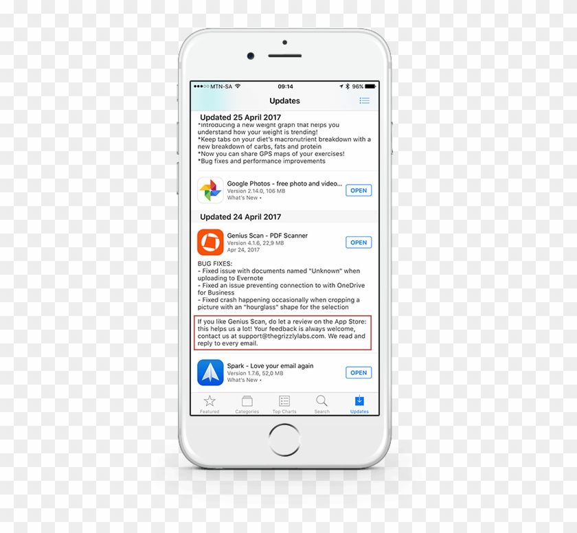 App Review In Description - Iphone Clipart #5018044
