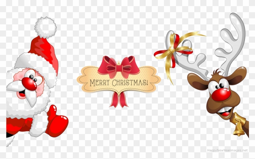 Christmas Holidays - Funny Merry Christmas Logo Clipart #5018615