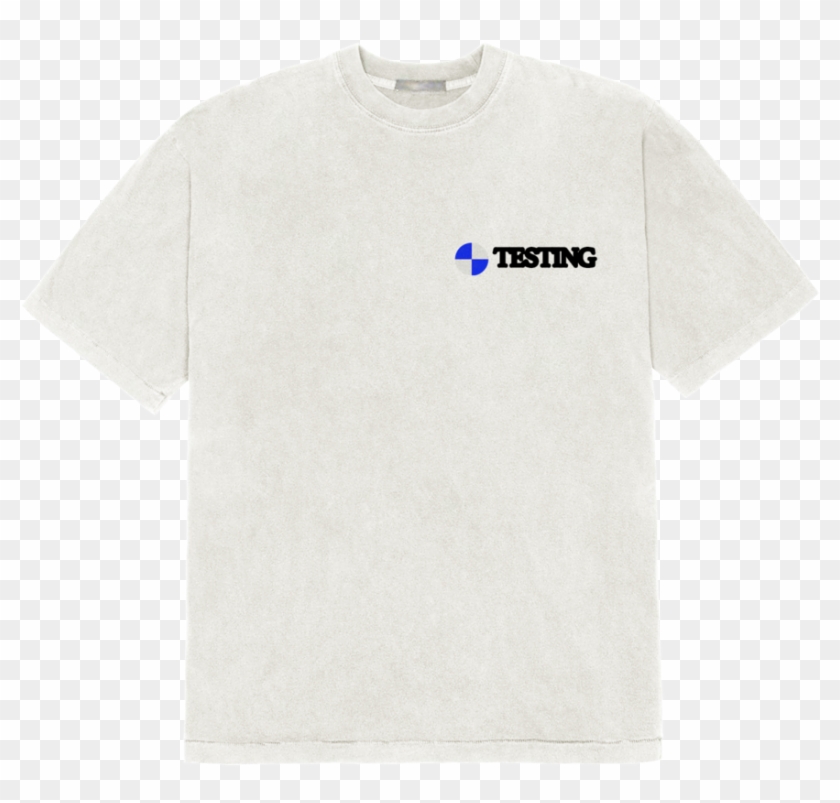 Testing White Tee Front - Uniform Clipart #5018648