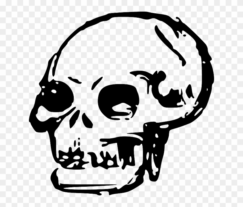 Head, Dead, Skull, Human, Bones, Skulls Clipart #5018991