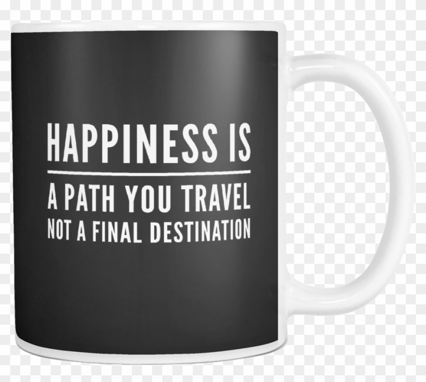 Happiness Is A Path - Mug Clipart #5019619