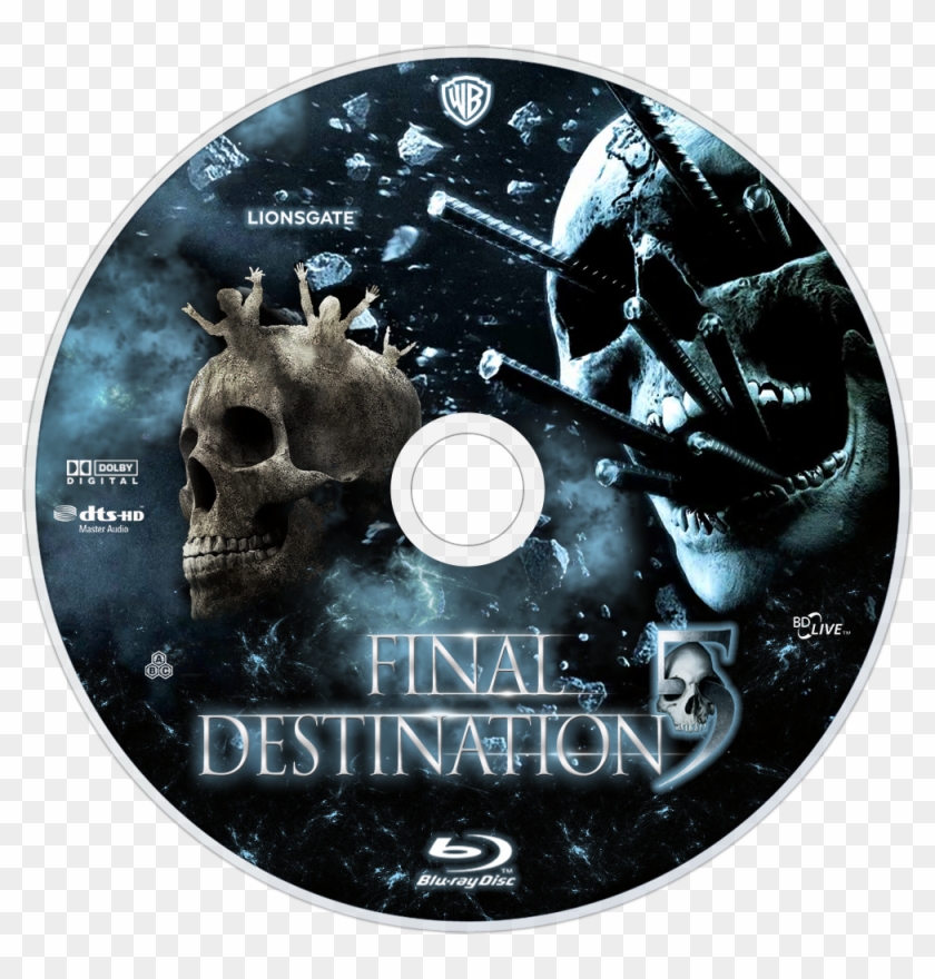 Final Destination 5 Bluray Disc Image - Dvd Final Destination 5 Clipart