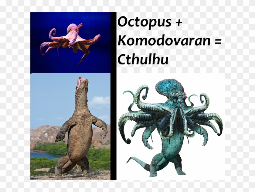 Octo Komodo - Octopus Clipart