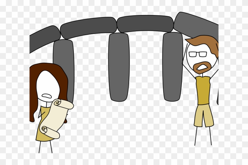 Stonehenge Clipart Druids - Cartoon - Png Download