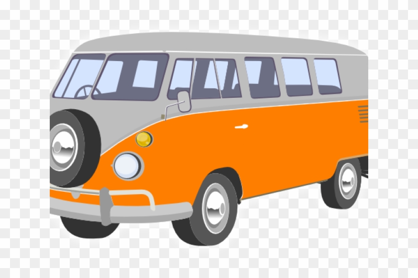 Volkswagen Clipart Hippy Van - V For Van Clipart - Png Download