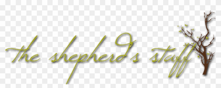 The Shepherds Staff Counseling - Calligraphy Clipart
