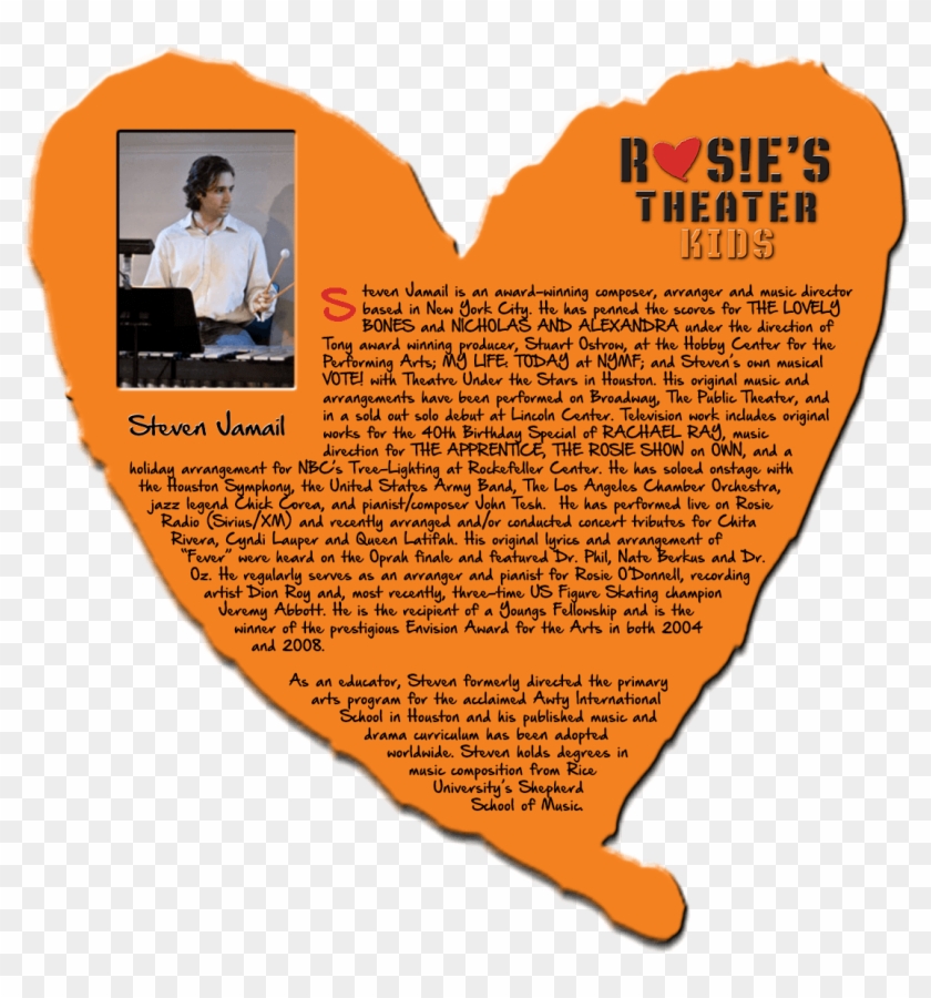 Bio - Rosie's Theater Kids Clipart #5021769