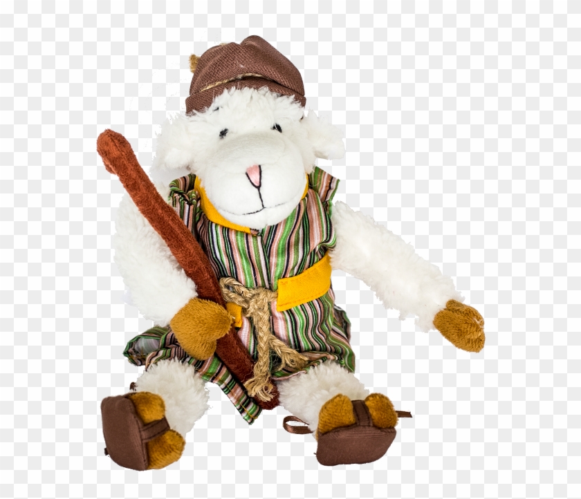 Charming Sheep Toy For Kids From The Holy Land - Teddy Bear Clipart #5021823