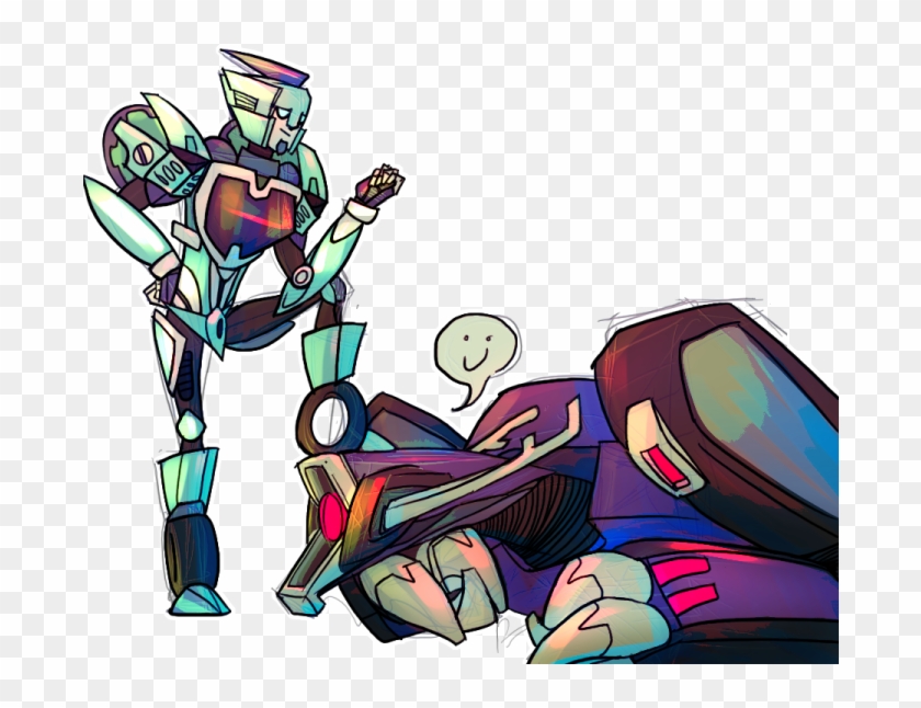 Rant About Shockwave/blurr If Shockwave Had Taken Blurr - Cartoon Clipart