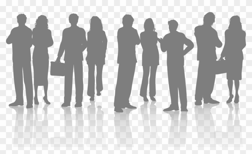Os Dejo Unas Siluetas Para Que Vosotr@s Decidáis El - Businessperson Clipart