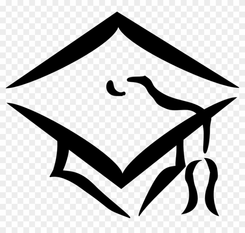 Tapa De Graduación, Graduado, Tapa, Sombrero - Graduation Cap Clip Art - Png Download