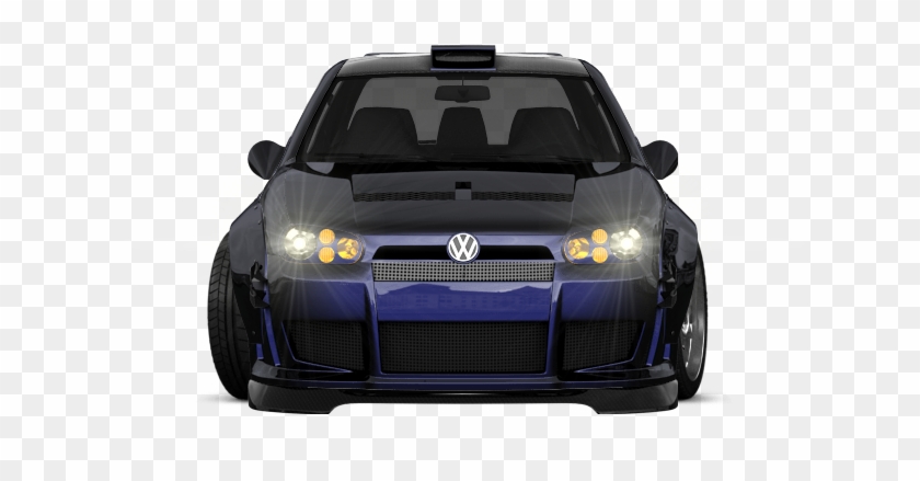 Views - Volkswagen Golf Mk4 Clipart