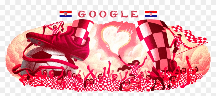 Google Doodle Croatia World Cup Clipart