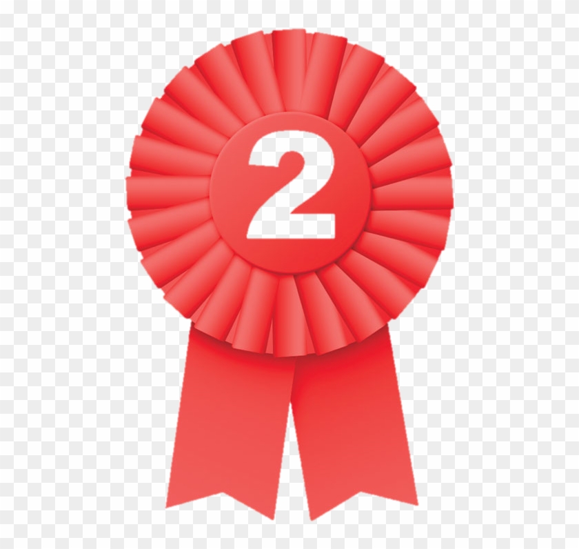 2nd Quarter Success - Second Place Ribbon Png Clipart