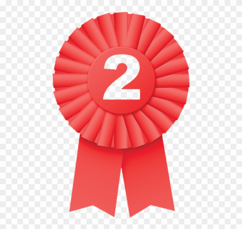 2nd Quarter Success - Second Place Ribbon Png Clipart #5023846