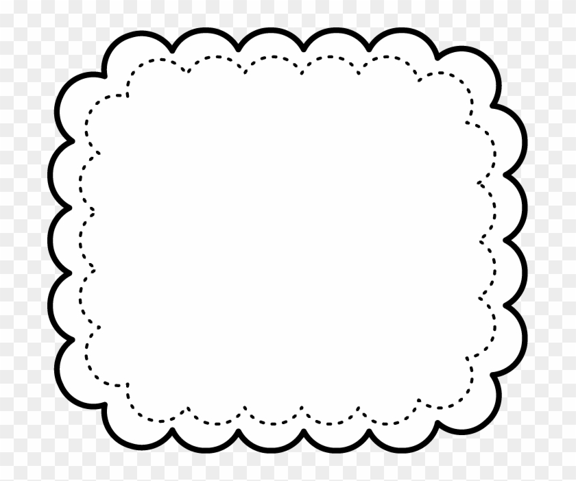 Marcos En Blanco Y Negro Para Imprimir Gratis - Cute Black And White Frame Clipart #5024254