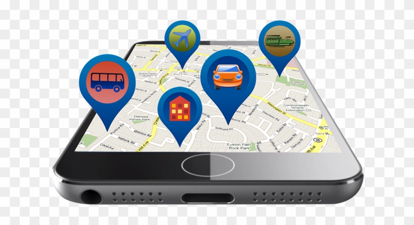 Mobile App Development Platform - Travel App Development Clipart