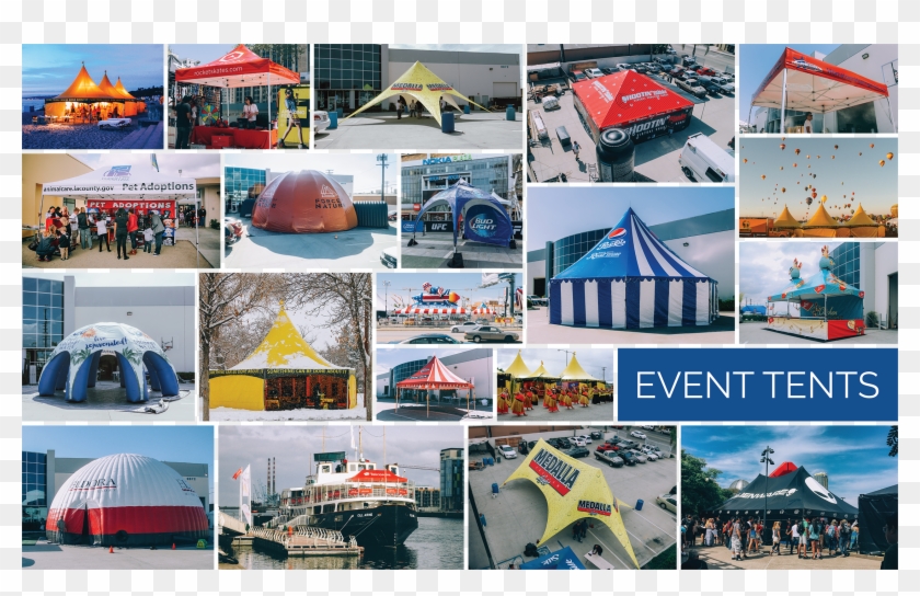 Event Tents Are Commonly Thought To Be High Peak Tents - Vacation Clipart #5025146