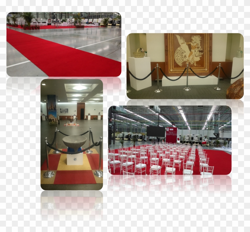 Renta De Postes Unifilas / Renta De Alfombra Roja Por - Milk Clipart