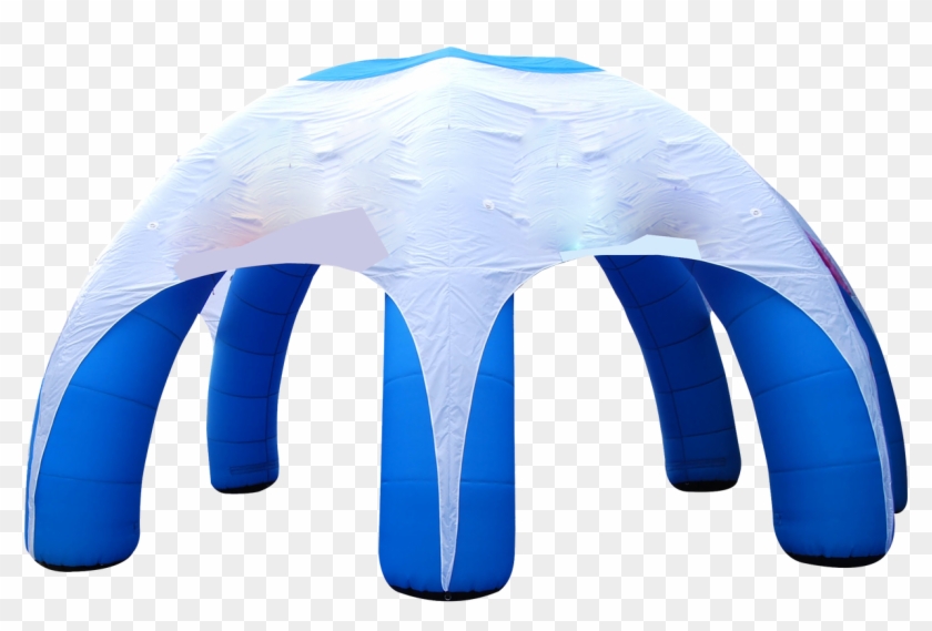 White Inflatable Spider Tent - Inflatable Clipart