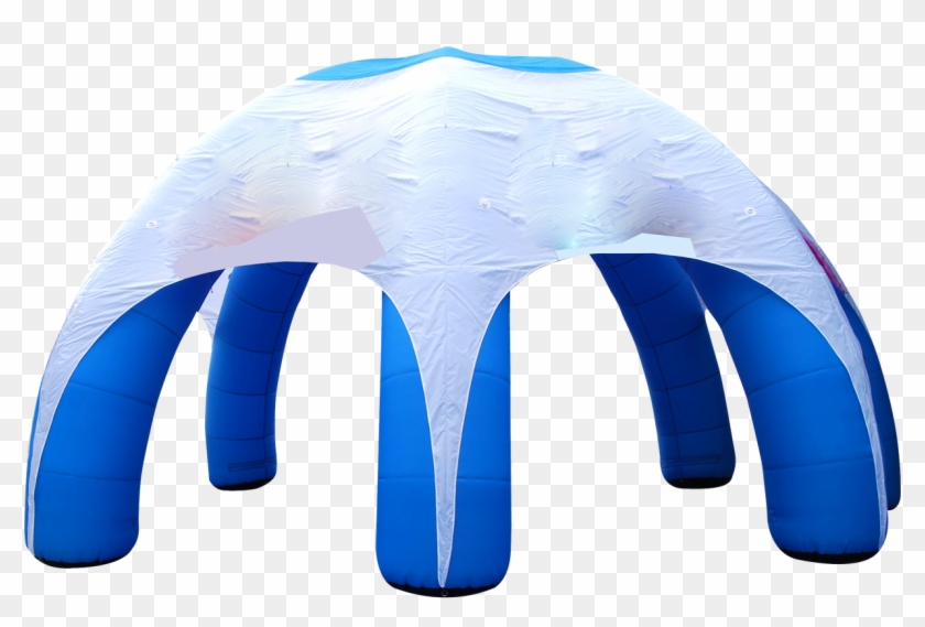 White Inflatable Spider Tent - Inflatable Clipart #5025885