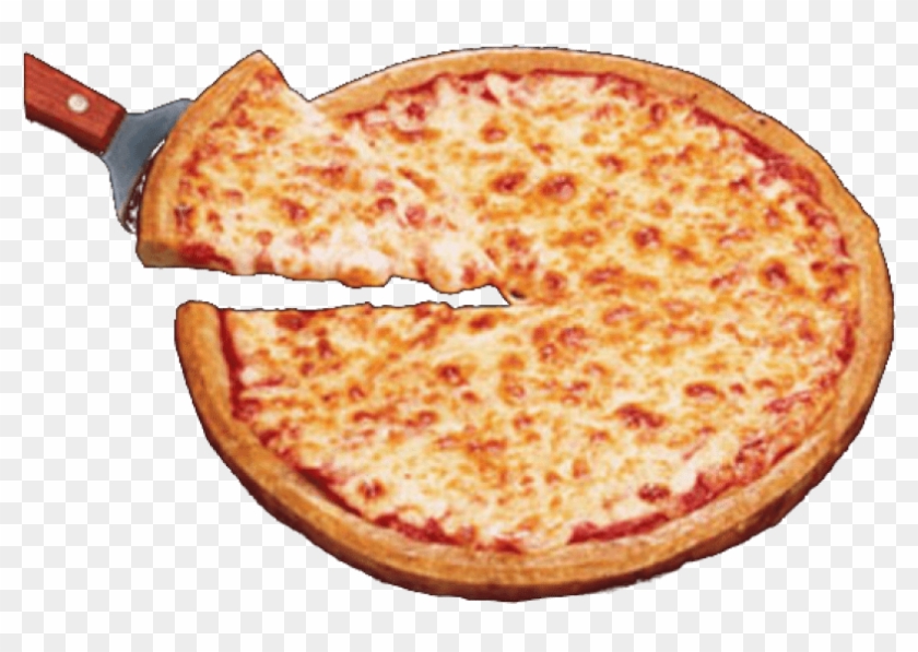 Cheese Transparent Pizza - Cheese Pizza Transparent Png Clipart #5026020