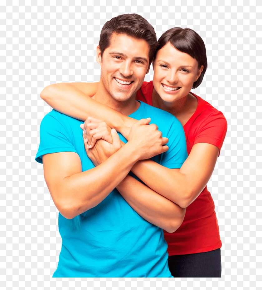 Happy Young Couple Png Clipart