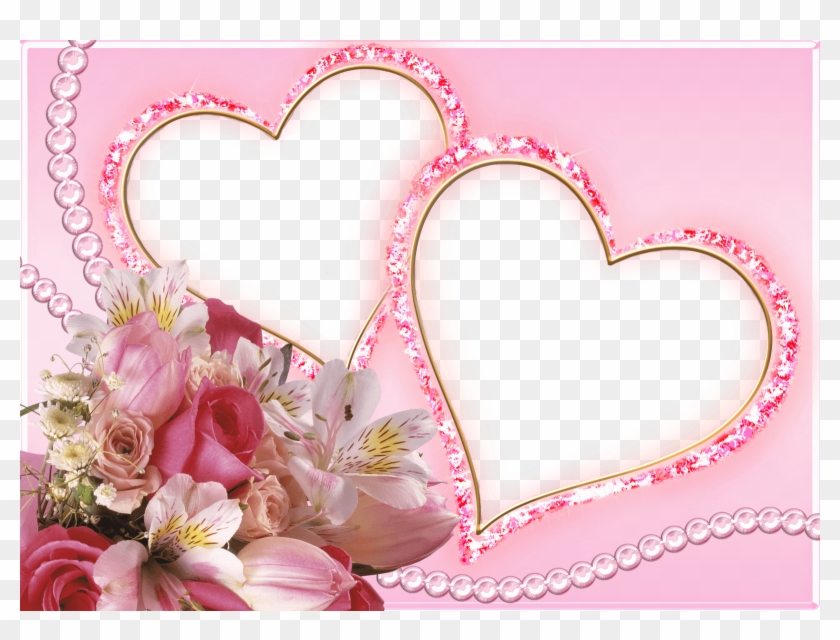 Moldura De Amor Para 2 Fotos Molduras Para Fotos - Good Morning Picture Friday Clipart