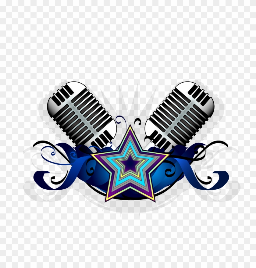 Image Library Library Microphone Euclidean Download - Logos Con Microfonos Png Clipart #5026714