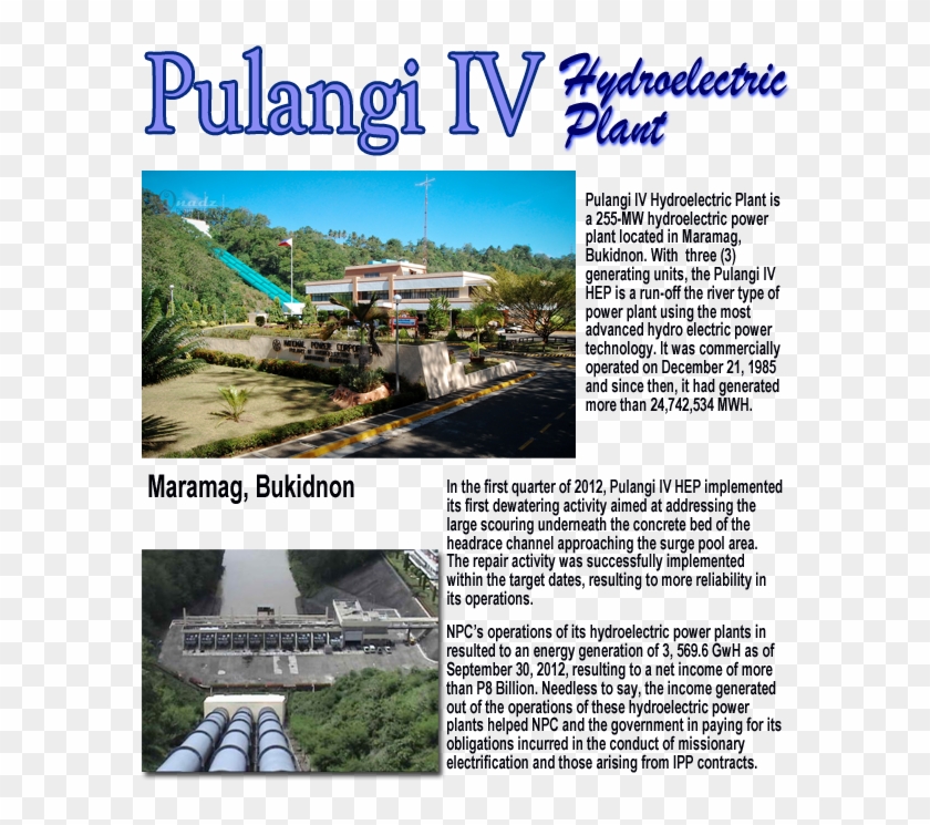 Pulangi Iv Hydroelectric Power Plant Clipart #5026978