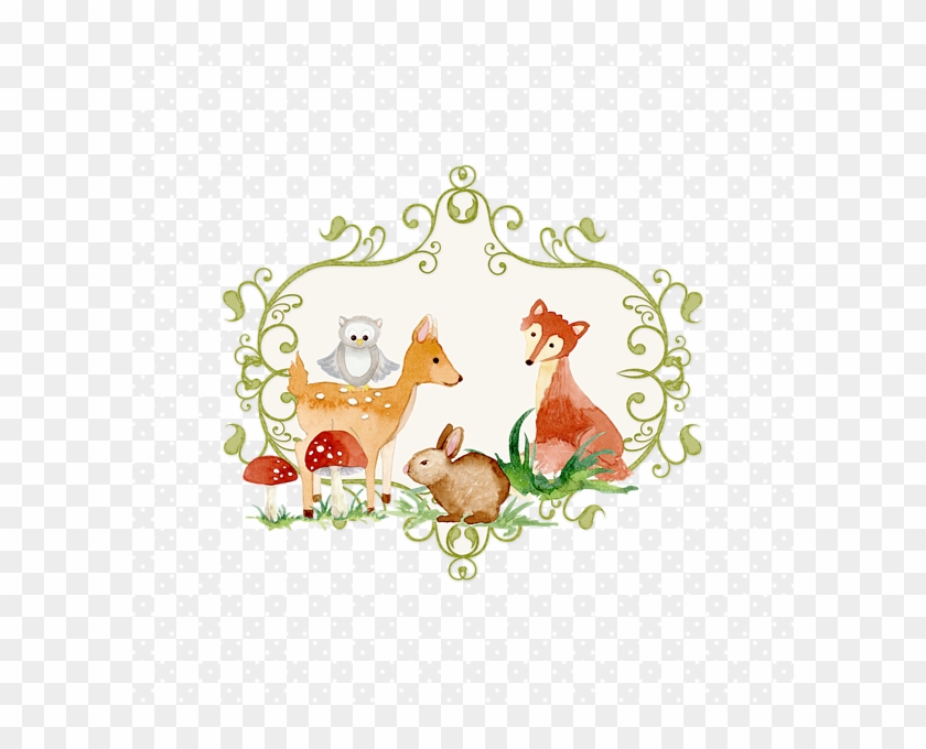 Bleed Area May Not Be Visible - Transparent Woodland Animal Clip Art - Png Download