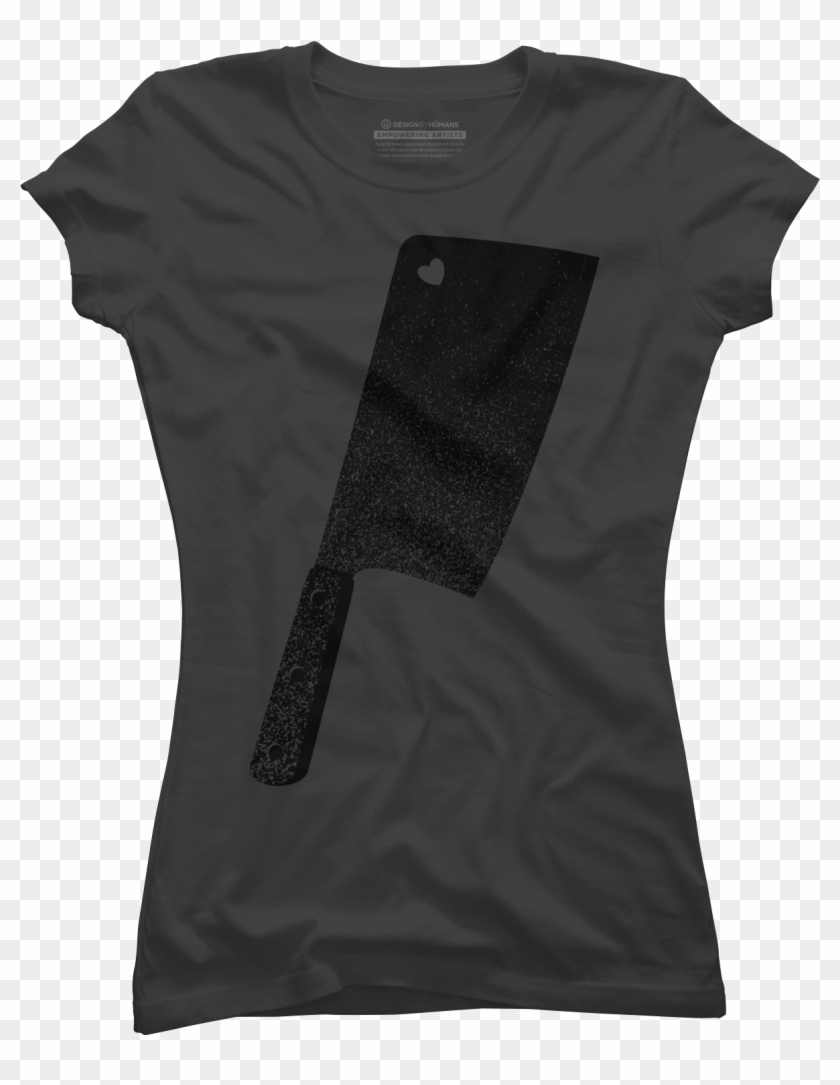 Meat Cleaver Of Love Womens T Shirt - T-shirt Clipart
