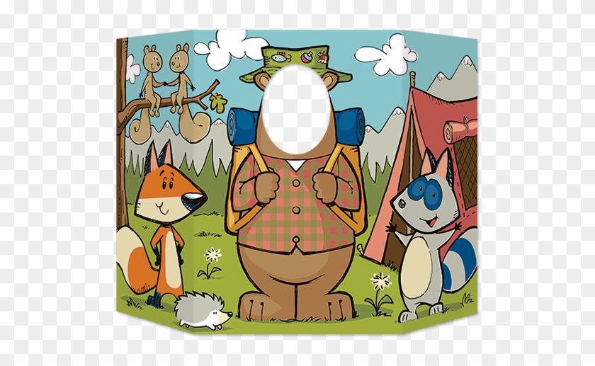 Woodland Friends Photo Prop - Beistle Woodland Friends Photo Prop Clipart