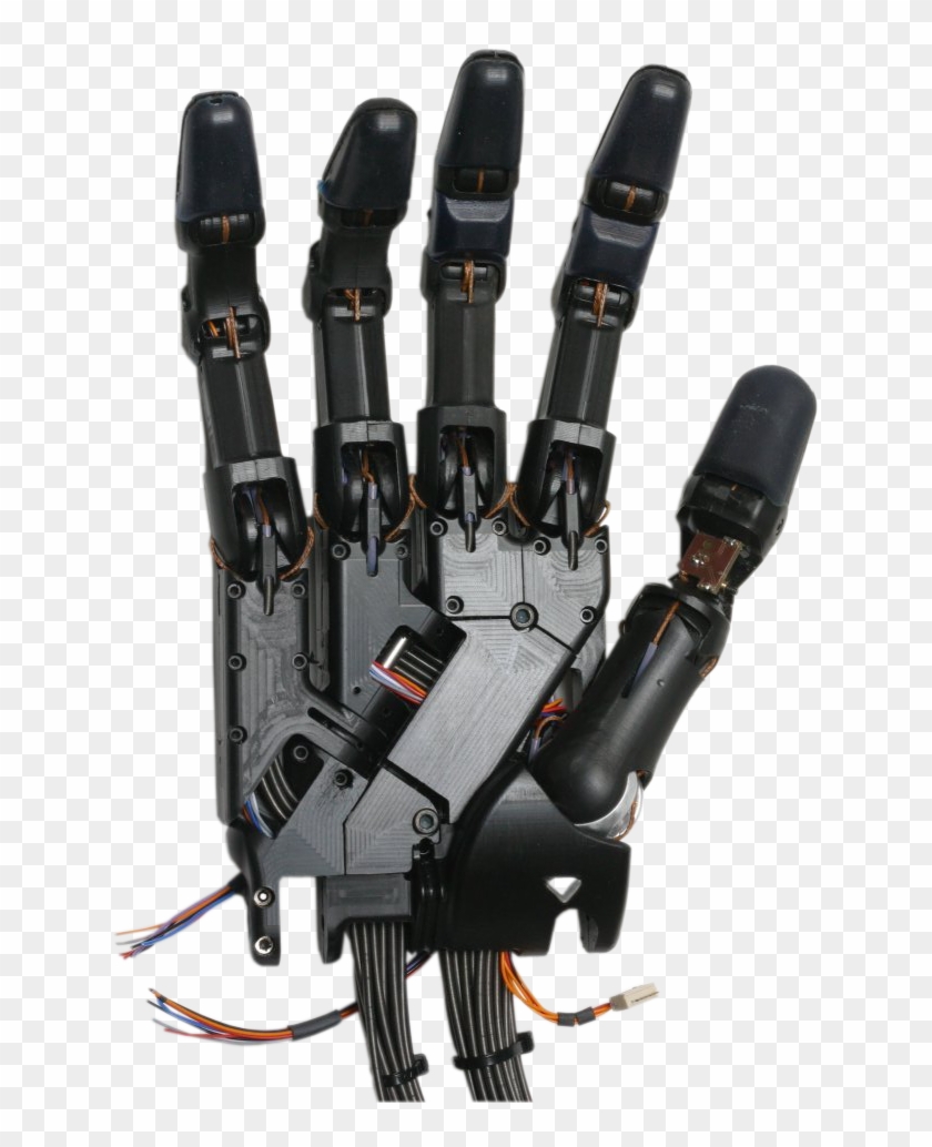 One Of Felicity's Inventor That Caused Lucas To Become - Robot Hand Transparent Clipart