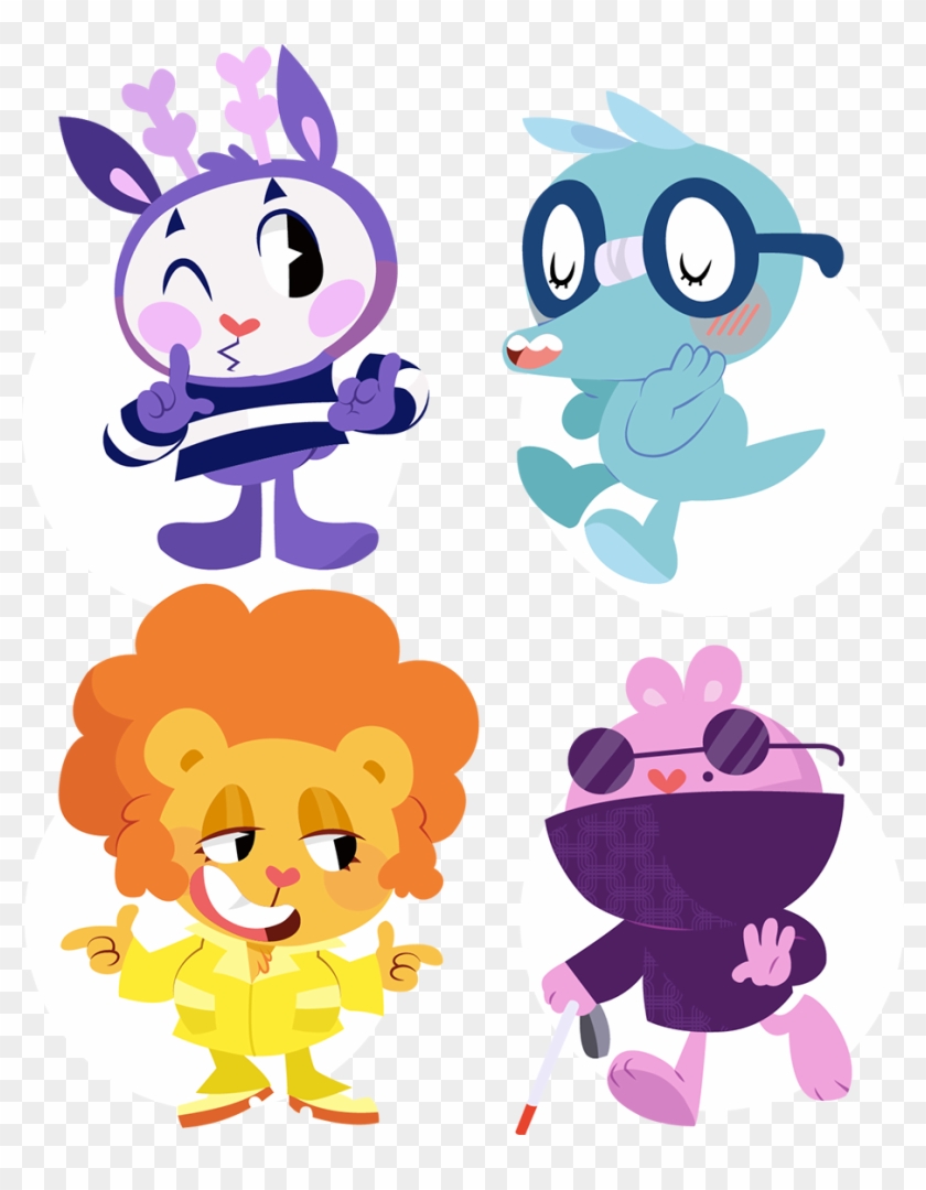 More Adorable Ridiculously Fragile Woodland Creatures - Htf Sweet Lullaby Anime Opening Clipart